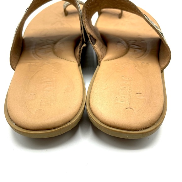 Born Metallic Toe Loop Sandals - Picture 8 of 10